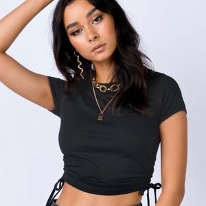 Black princess Polly Evant Top